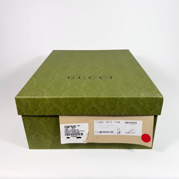 Gucci Maxi GG 1977 Tennis High Top Sneaker - Men’s 12.5 - Picture 8 of 8